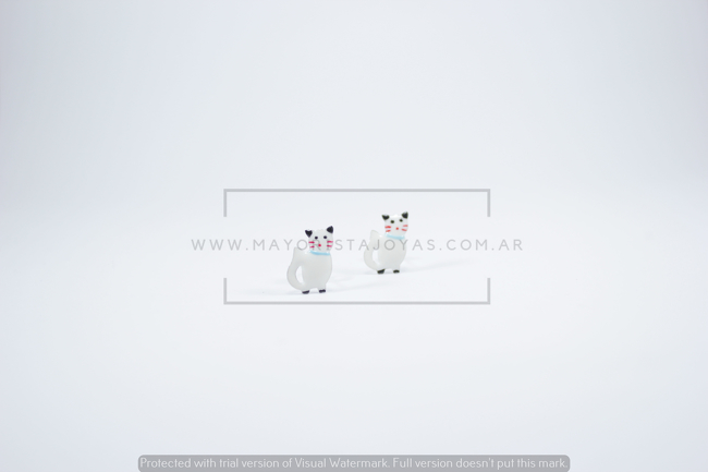 ARO GATITO ESMALTADO (PPI0004)