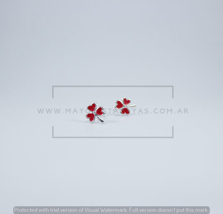 ARO TREBOL ESMALTADO (PPI0008)