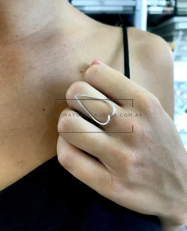 ANILLO CORAZON CALÉ (PAL020)