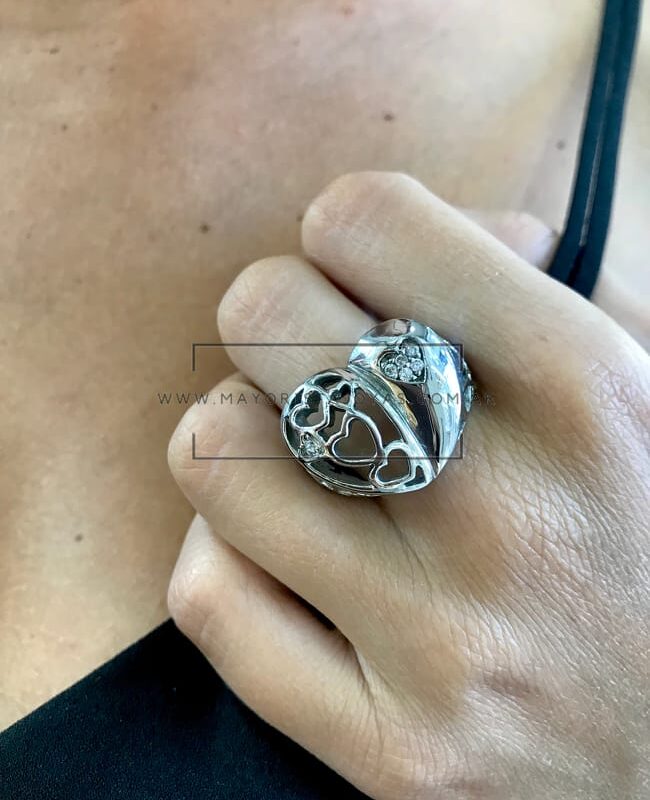 ANILLO ACERO CALADO (2244)