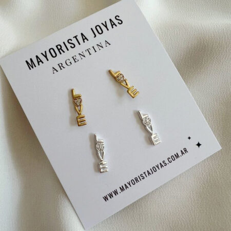 SET AROS PLATA Y CUBIC (PPC0172)