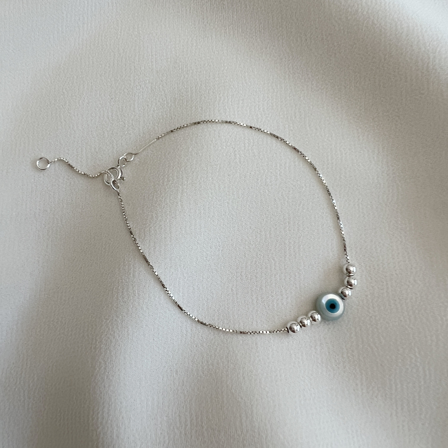 PULSERA PLATA LISA (PBL122)