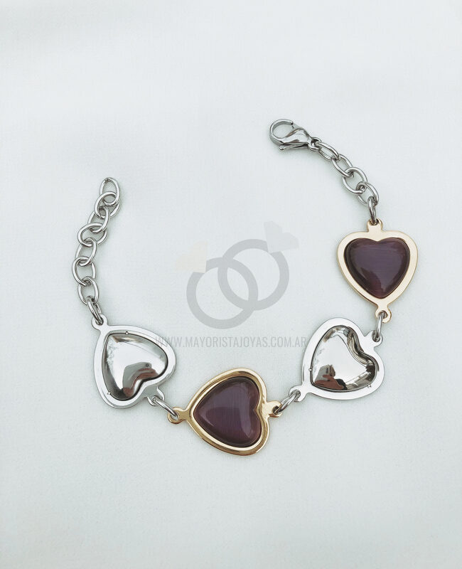 Pulsera Acero con Asterismo(6224)