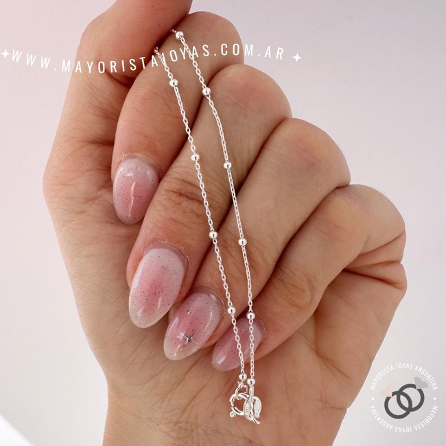 CADENA PLATA 45CM (PCI0086)