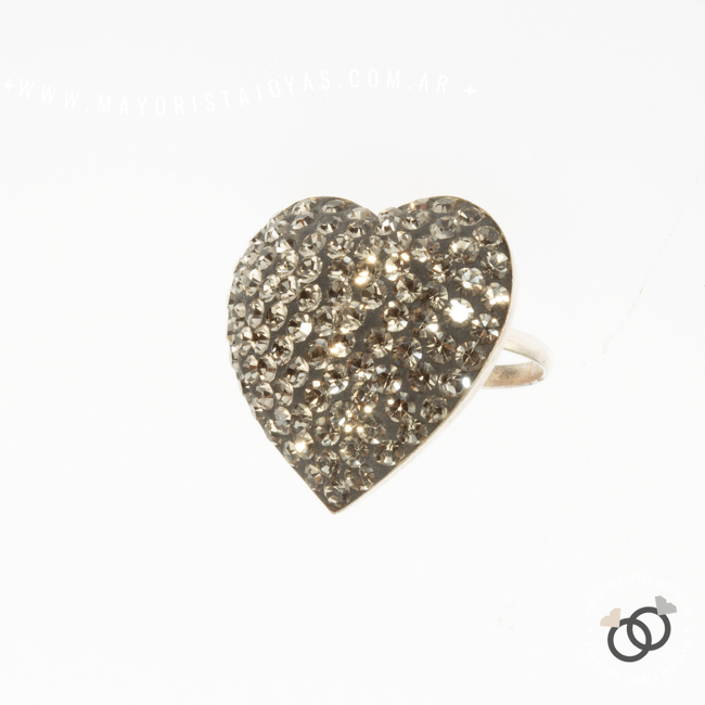 ANILLO PLATA MICROCRISTAL (PAM013)