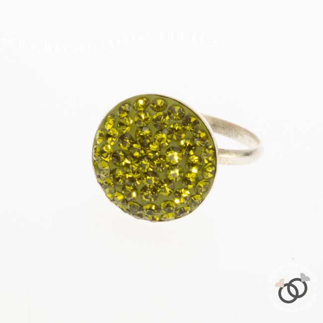 ANILLO PLATA MICROCRISTAL (PAM015)