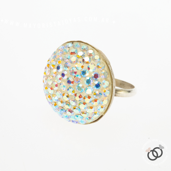 ANILLO PLATA MICROCRISTAL (PAM018)