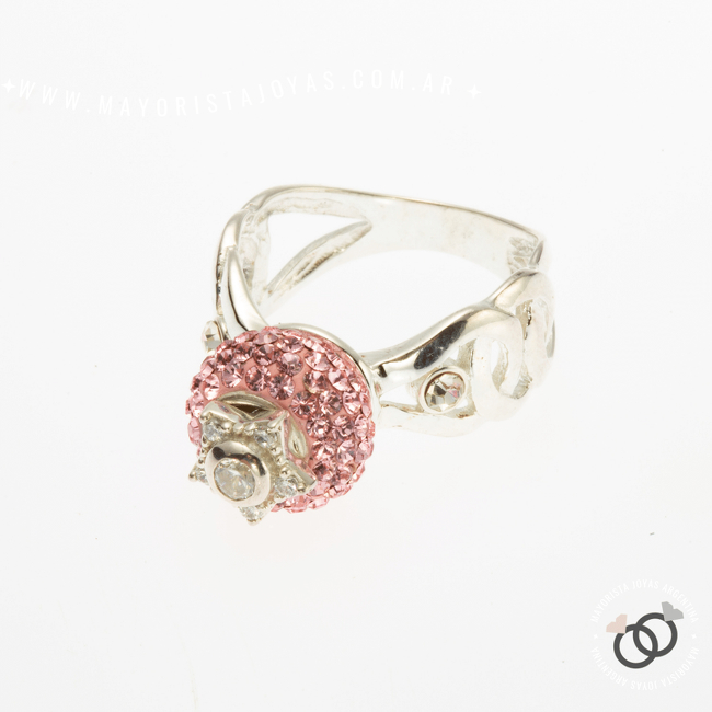 ANILLO PLATA MICROCRISTAL (PAM049)