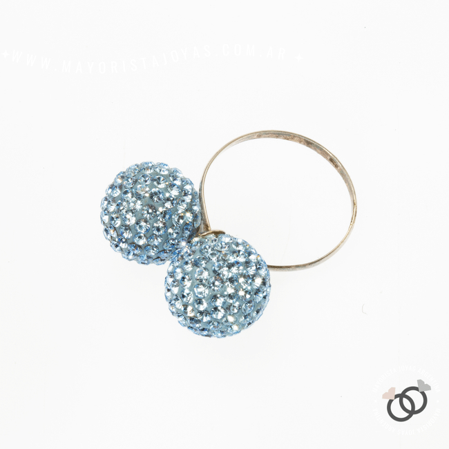 ANILLO PLATA MICROCRISTAL (PAM056)