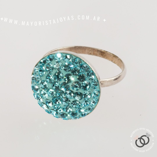 ANILLO PLATA MICROCRISTAL (PAM064)