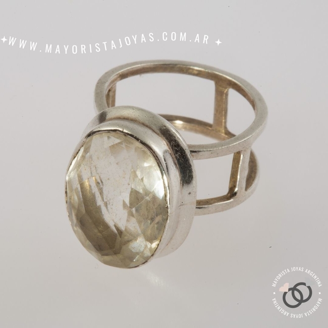 ANILLO PLATA Y PIEDRA (PAP0227)