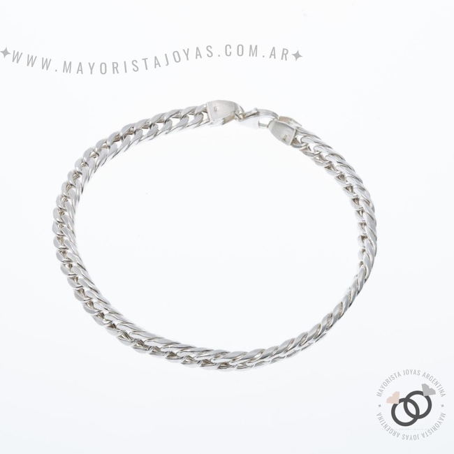 PULSERA PLATA LISA (PBL0166)
