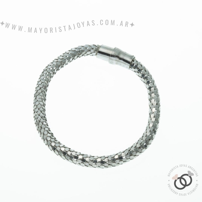 PULSERA PLATA LISA (PBL167)