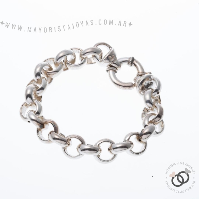 PULSERA PLATA LISA (PBL170)