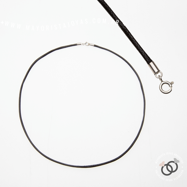 CORDON SEDA ENGOMADA NEGRO (PCI0035)