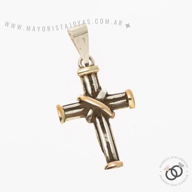 DIJE PLATA Y ORO (POD0010)