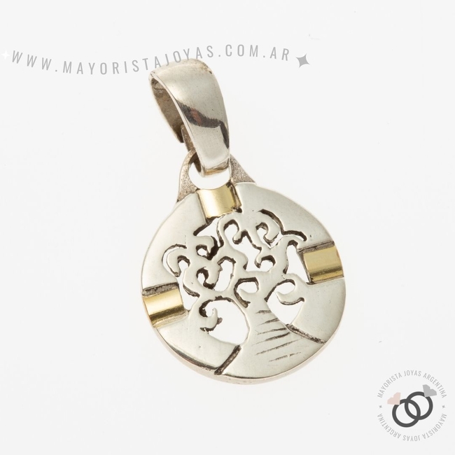 DIJE PLATA Y ORO (POD025)