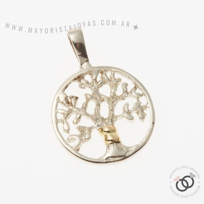 DIJE PLATA Y ORO (POD026)