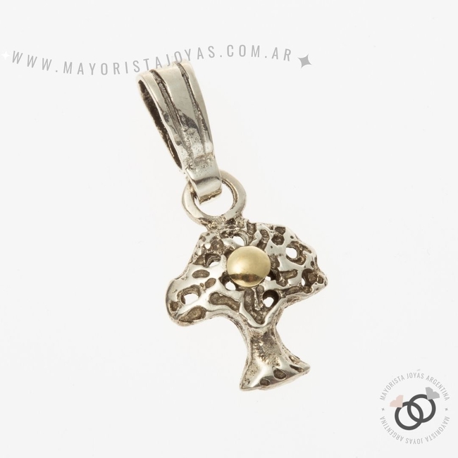 DIJE PLATA Y ORO (POD030)