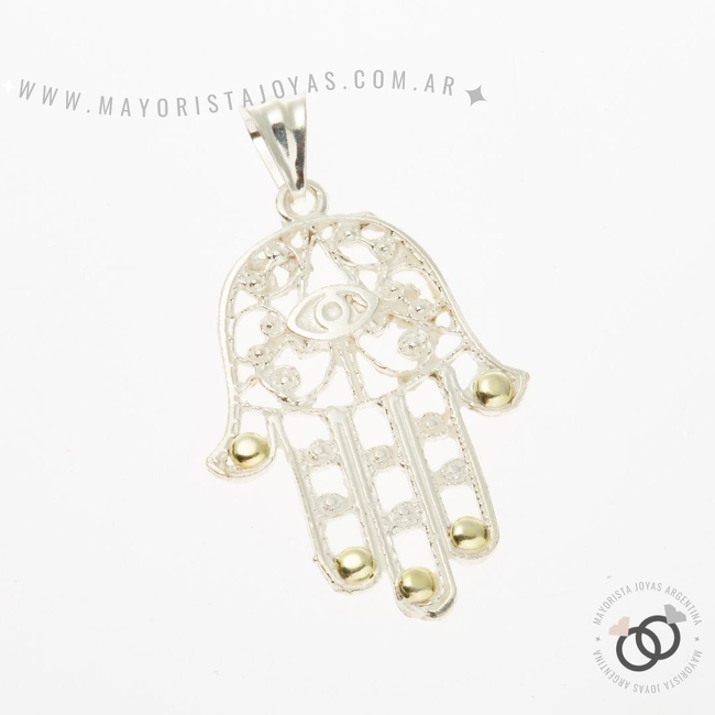 DIJE PLATA Y ORO (POD037)