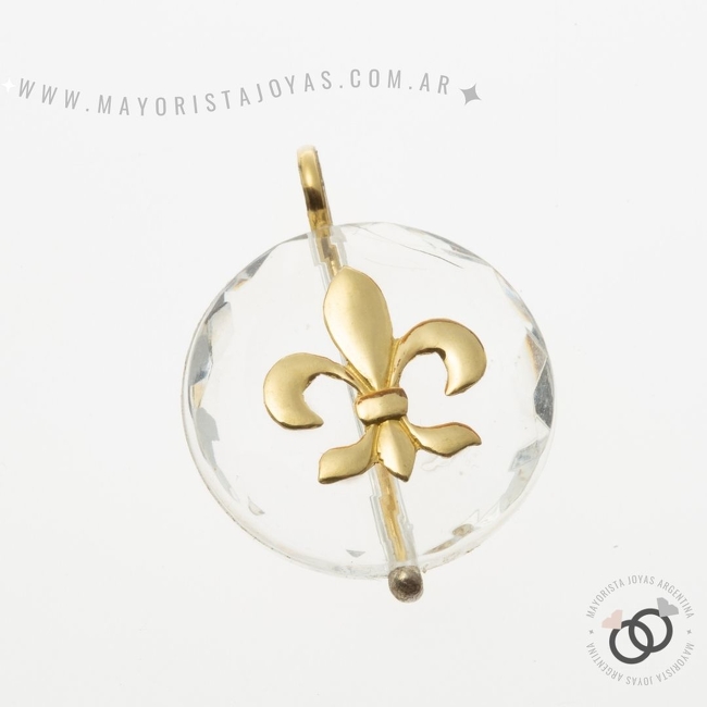 DIJE PLATA Y ORO (POD039)