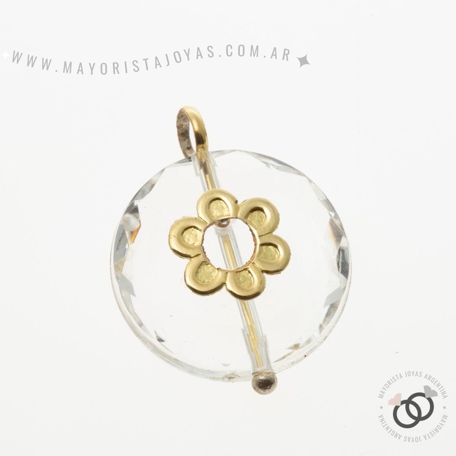 DIJE PLATA Y ORO (POD040)