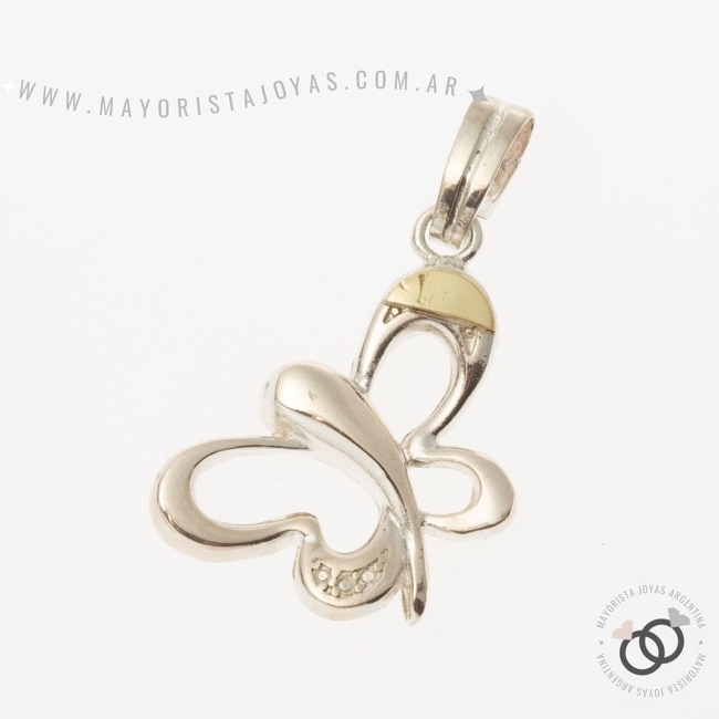 DIJE PLATA Y ORO (POD049)