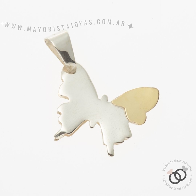 DIJE PLATA Y ORO (POD054)