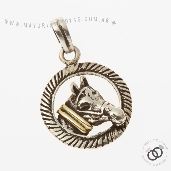 DIJE PLATA Y ORO (POD071)