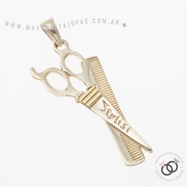 DIJE PLATA Y ORO (POD0073)