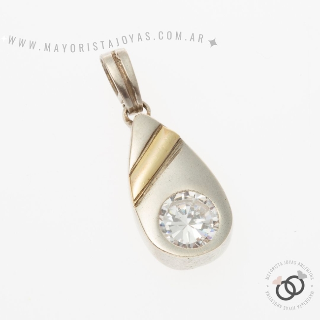 DIJE PLATA Y ORO (POD077)