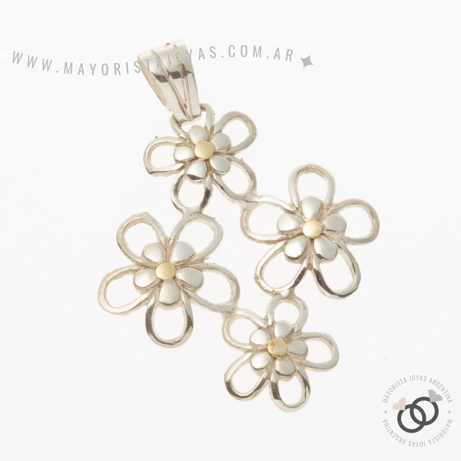 DIJE PLATA Y ORO (POD0084)