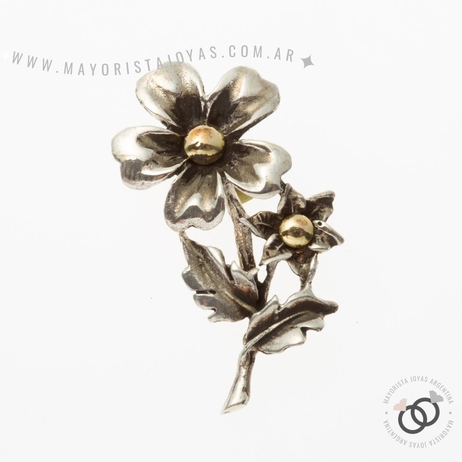 DIJE PLATA Y ORO (POD091)