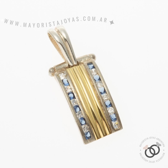 DIJE PLATA Y ORO (POD099)