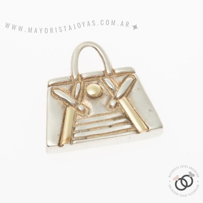 DIJE PLATA Y ORO (POD104)