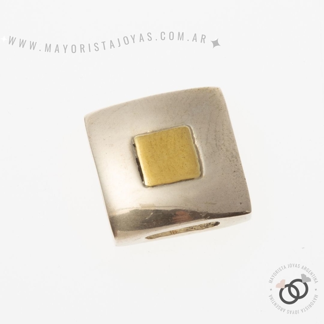 DIJE PLATA Y ORO (POD106)