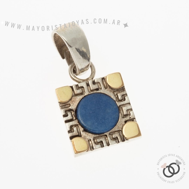 DIJE PLATA Y ORO (POD110)