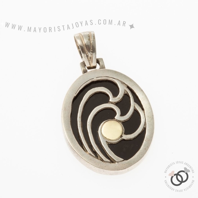 DIJE PLATA Y ORO (POD0113)