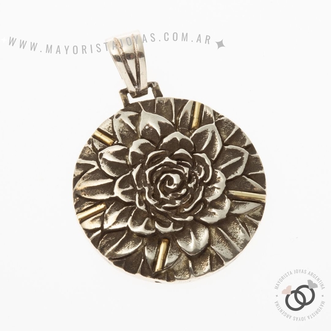 DIJE PLATA Y ORO (POD0116)