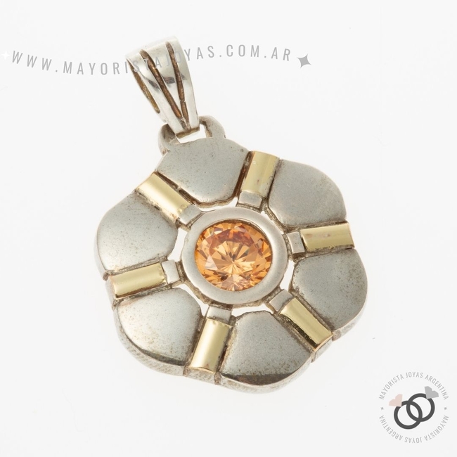 DIJE PLATA Y ORO (POD117)