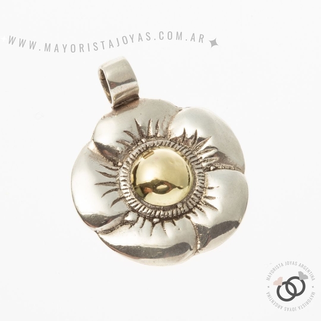 DIJE PLATA Y ORO (POD118)