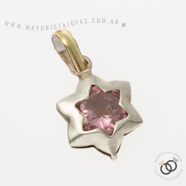 DIJE PLATA Y ORO (POD122)