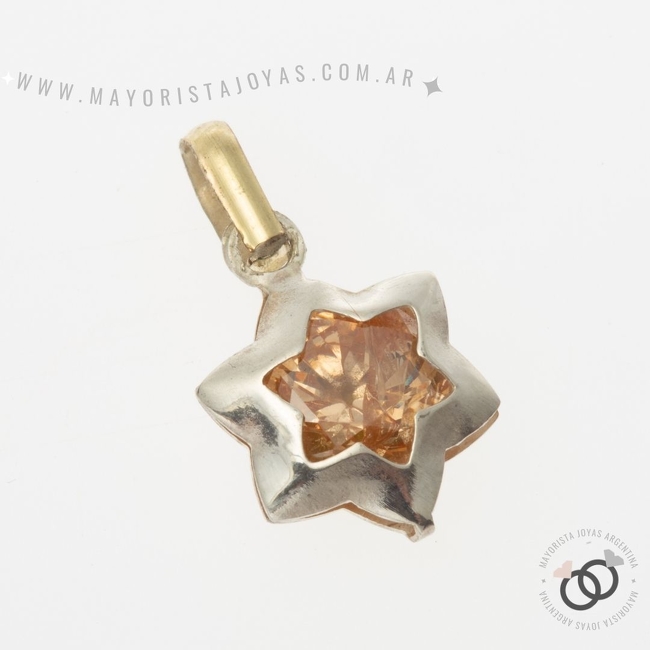 DIJE PLATA Y ORO (POD0124)