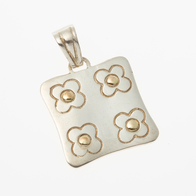 DIJE PLATA Y ORO (POD127)