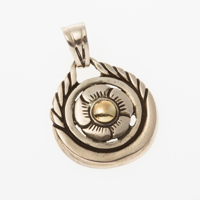 DIJE PLATA Y ORO (POD134)