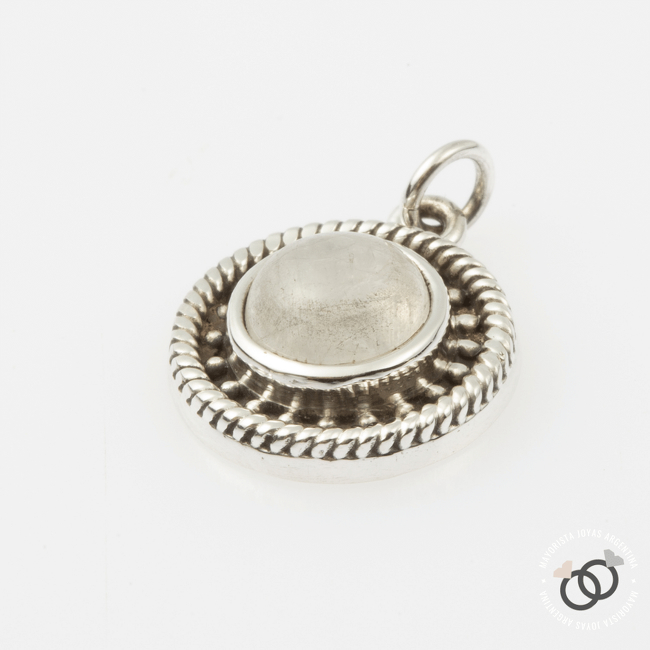 DIJE PLATA Y PIEDRA (PPD149)