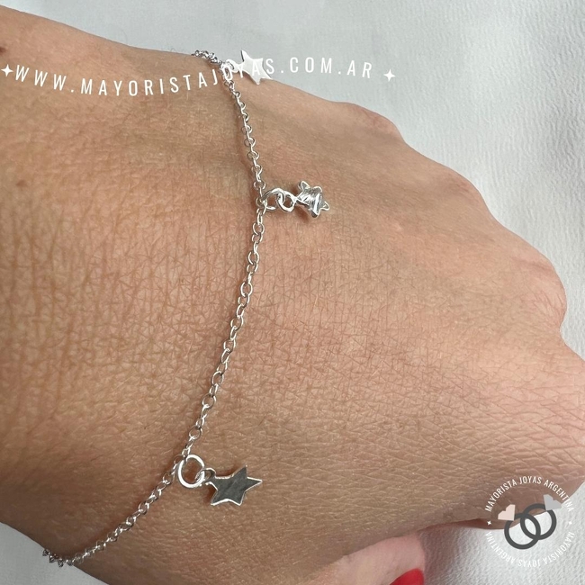 PULSERA PLATA Y CUBIC (PBZ0005)