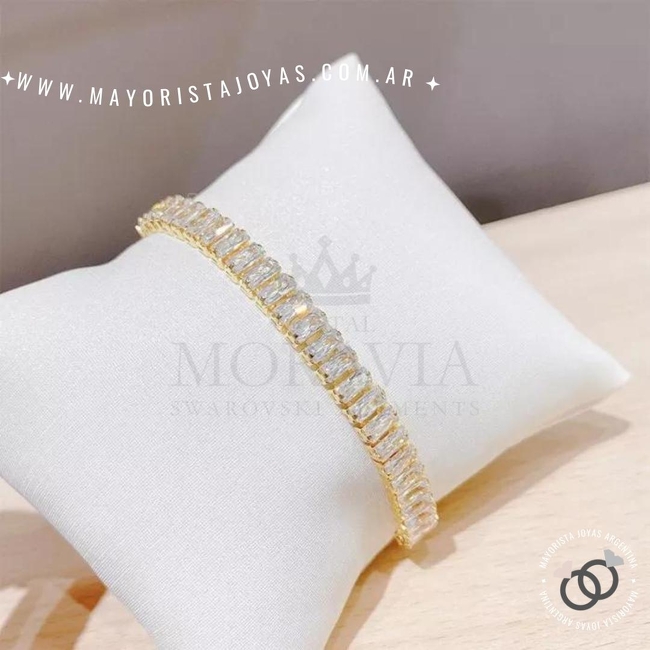 Pulsera con Cristal (MPU0033D)