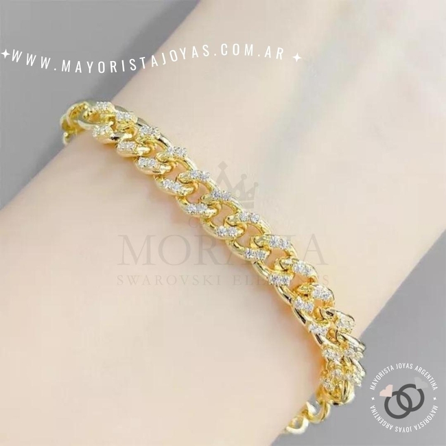 Pulsera con Cristal (MPU024D)