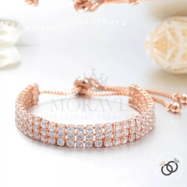 Pulsera con Cristal (MPU021)
